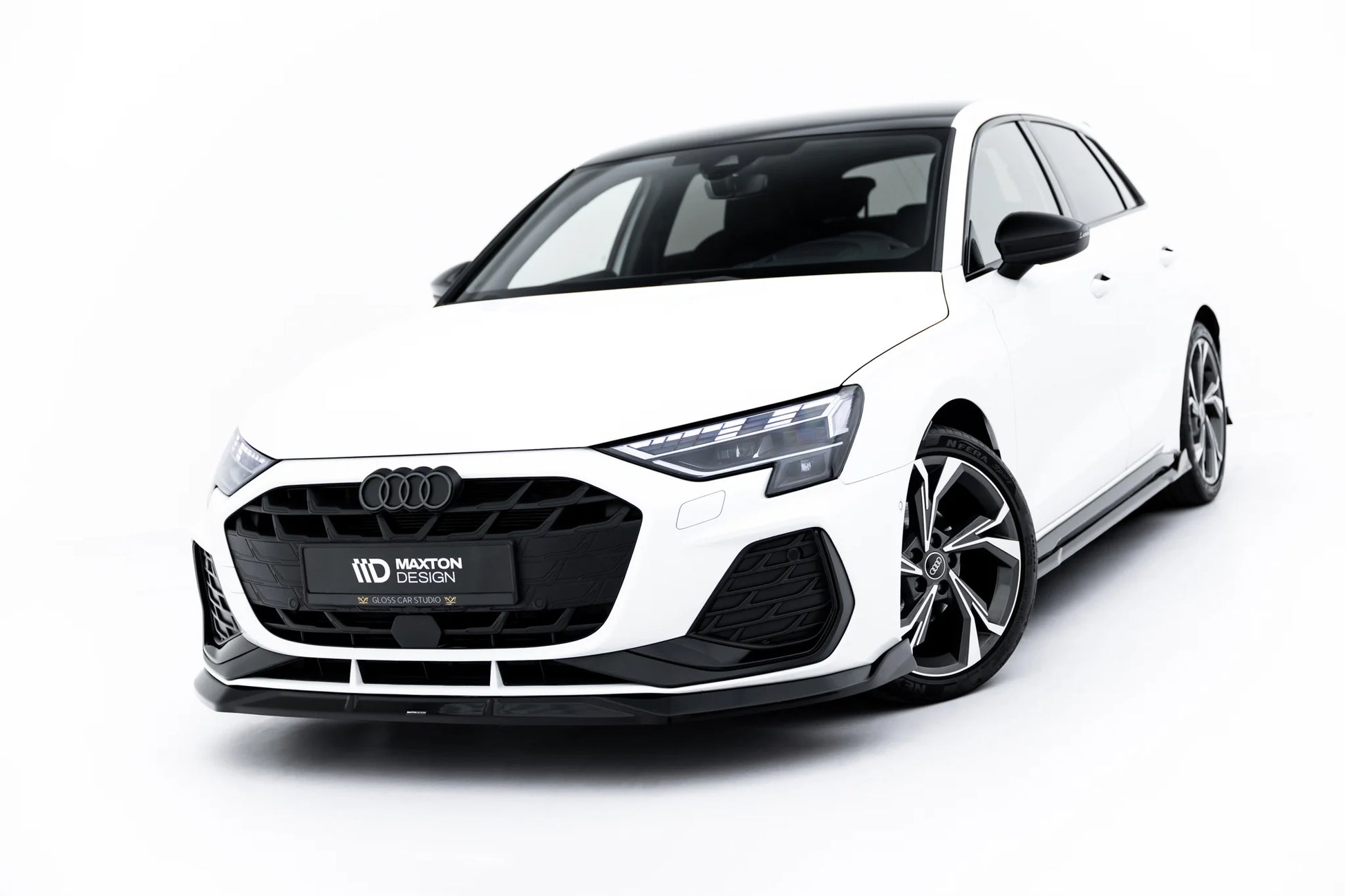 Front Splitter V.3 Audi S3 Sportback / A3 S-line Sportback  8Y Facelift