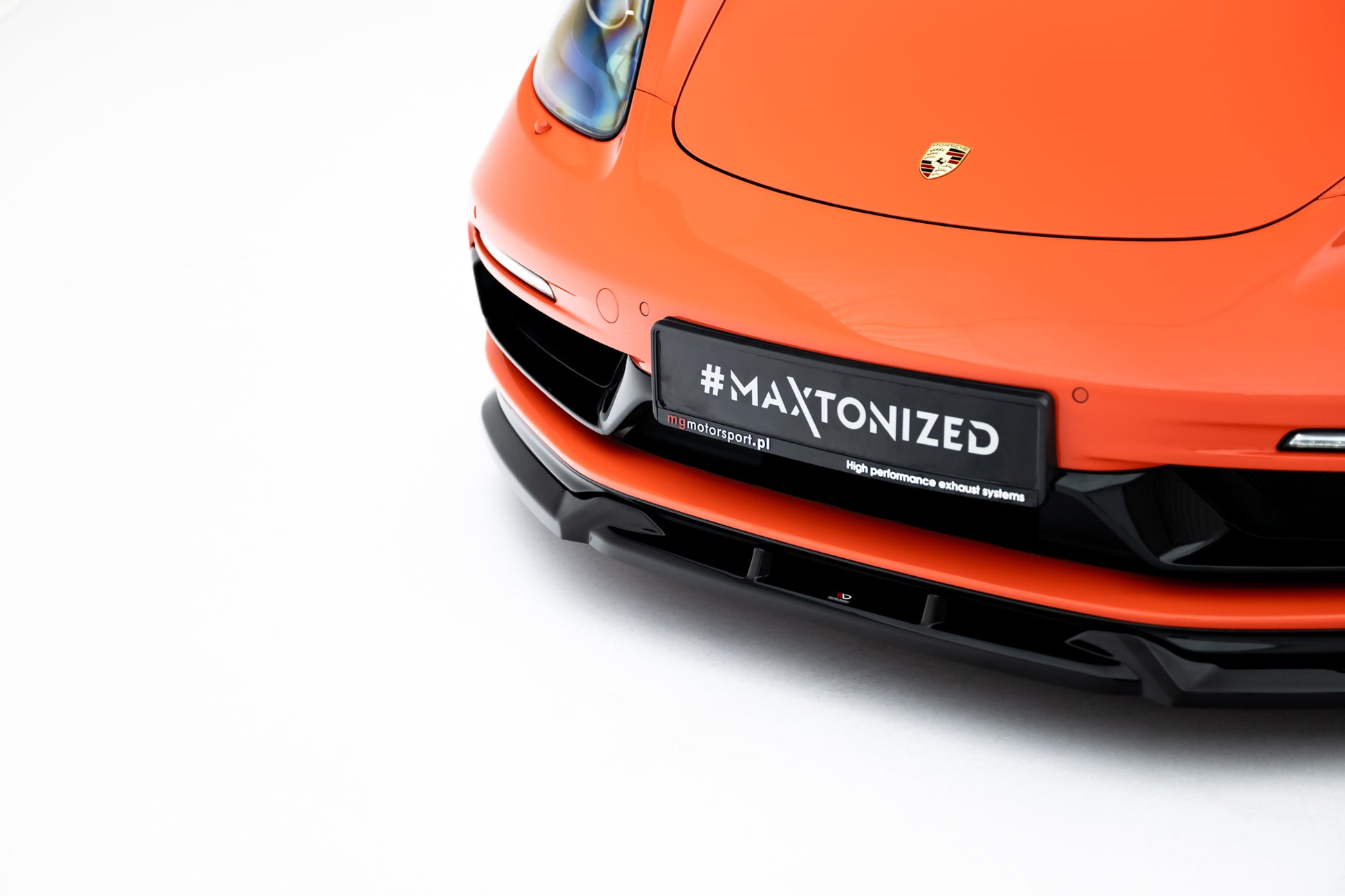 Front Splitter  V.3 Porsche 718 Cayman GTS 982c
