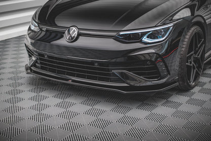 Front Splitter V.3 Volkswagen Golf R Hatchback / Variant  Mk8