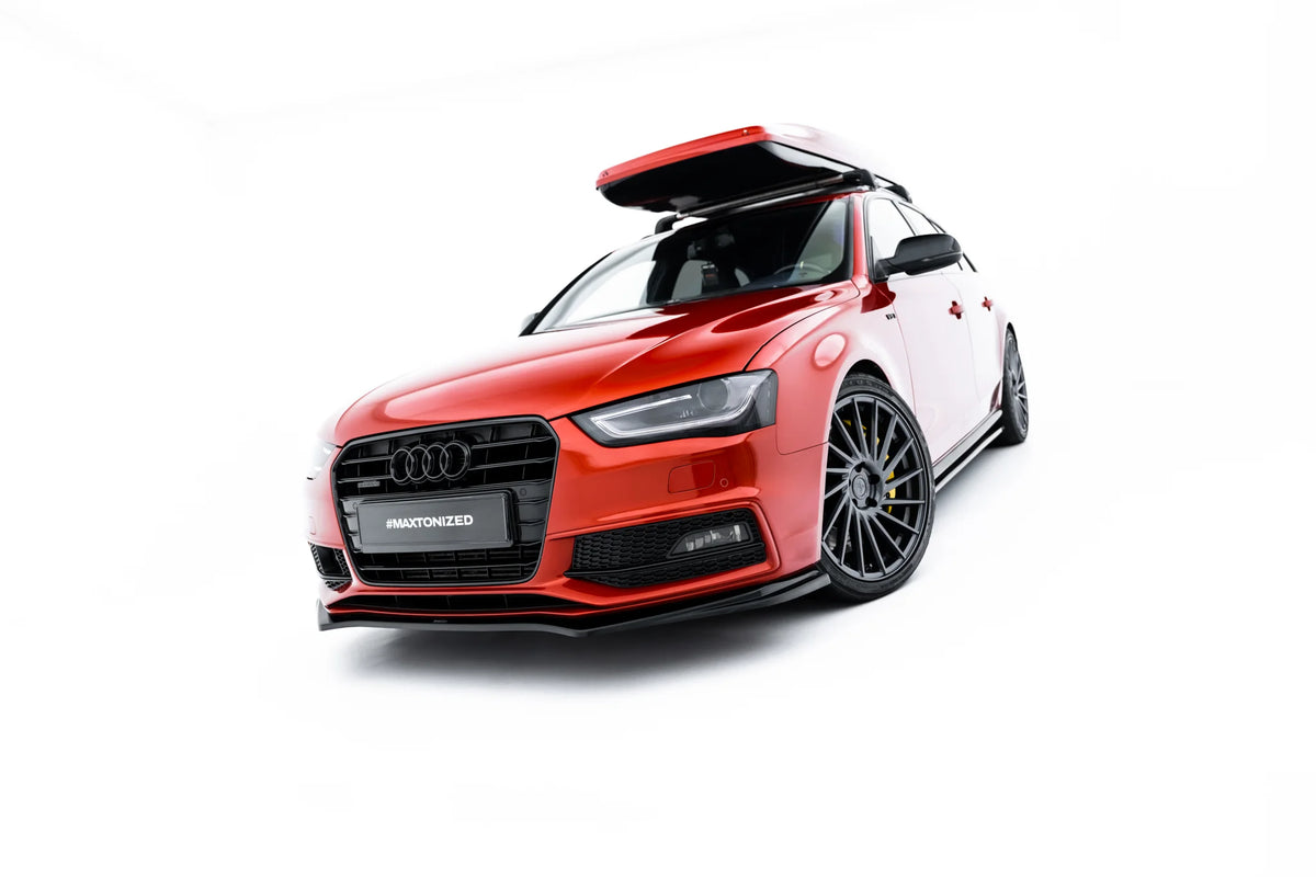 Front Splitter V.4 Audi A4 S-Line / S4 B8 Facelift