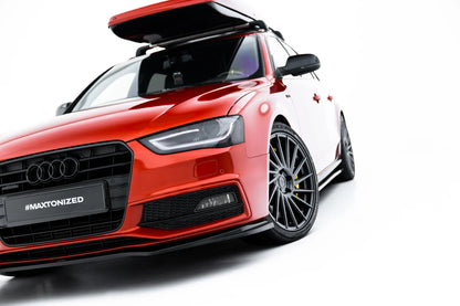 Front Splitter V.4 Audi A4 S-Line / S4 B8 Facelift