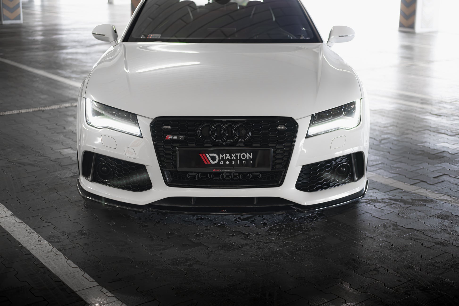 Front Splitter V.4 Audi RS7 C7