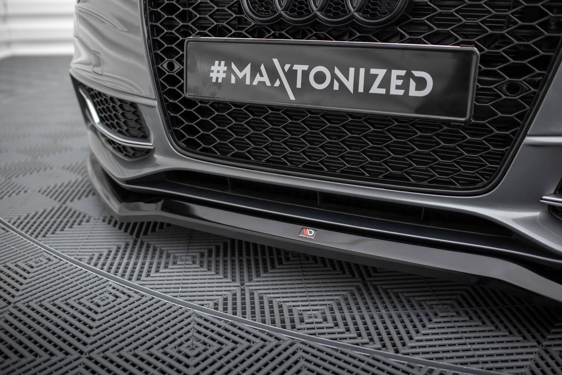 Front Splitter V.4 Audi S5 / A5 S-Line 8T Facelift