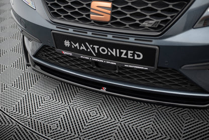 Front Splitter V.5 Seat Leon Cupra / FR Mk3 FL