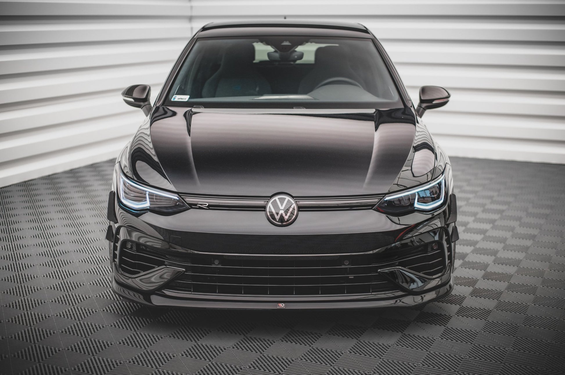 Front Splitter V.5 Volkswagen Golf R Hatchback / Variant  Mk8