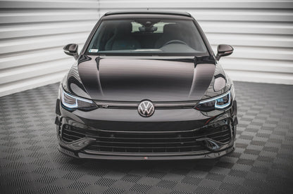 Front Splitter V.5 Volkswagen Golf R Hatchback / Variant  Mk8
