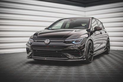 Front Splitter V.5 Volkswagen Golf R Hatchback / Variant  Mk8
