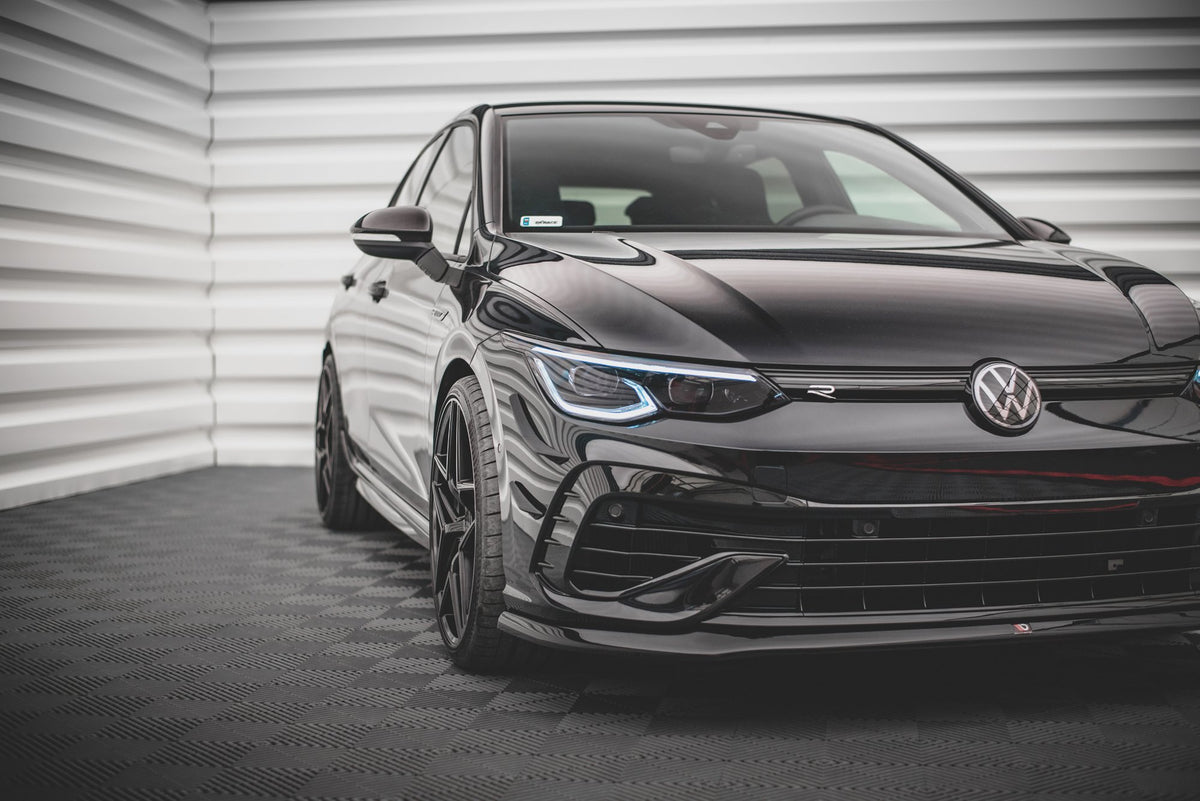 Front Splitter V.5 Volkswagen Golf R Hatchback / Variant  Mk8
