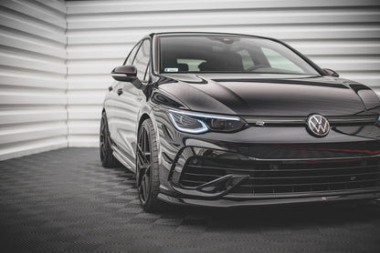 Front Splitter V.5 Volkswagen Golf R Hatchback / Variant  Mk8