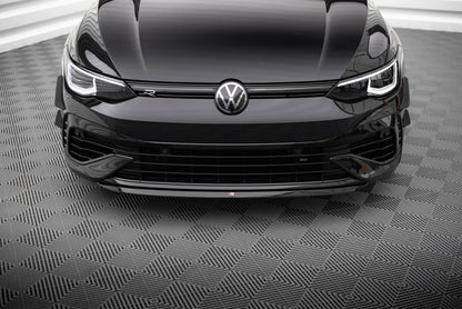Front Splitter V.7 Volkswagen Golf R Hatchback / Variant  Mk8