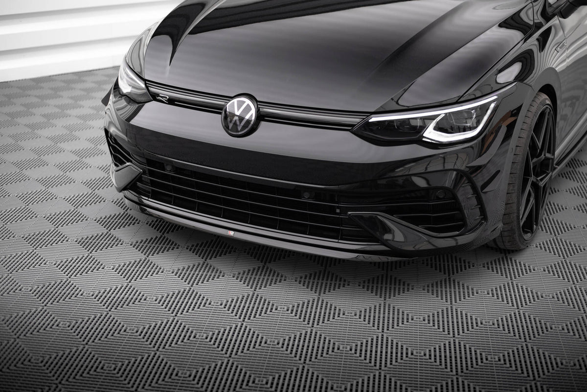 Front Splitter V.7 Volkswagen Golf R Hatchback / Variant  Mk8