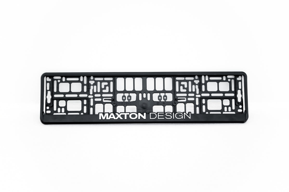 License Plate Frames Maxton Design