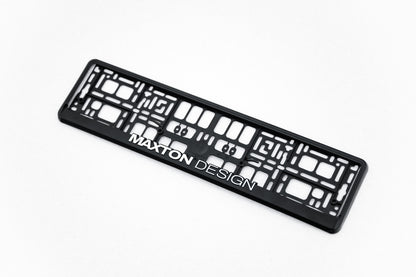 License Plate Frames Maxton Design