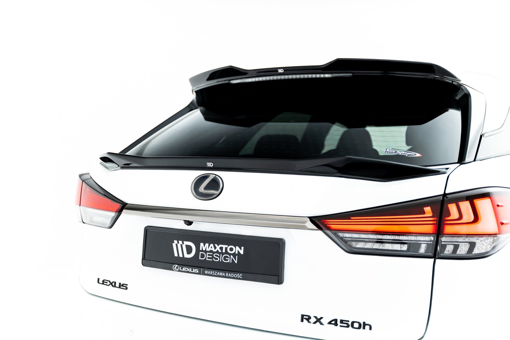 Lower Spoiler Cap 3D Lexus RX F-Sport Mk4 Facelift