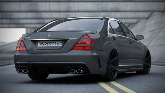 Mercedes-Benz S W221 (Look W205) REAR BUMPER + REAR VALANCE