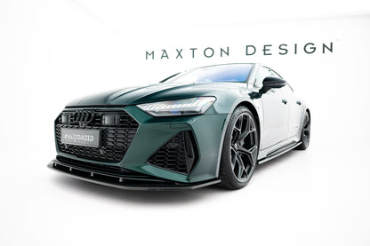 Prepreg Carbon Fiber Front Splitter Audi RS7 C8