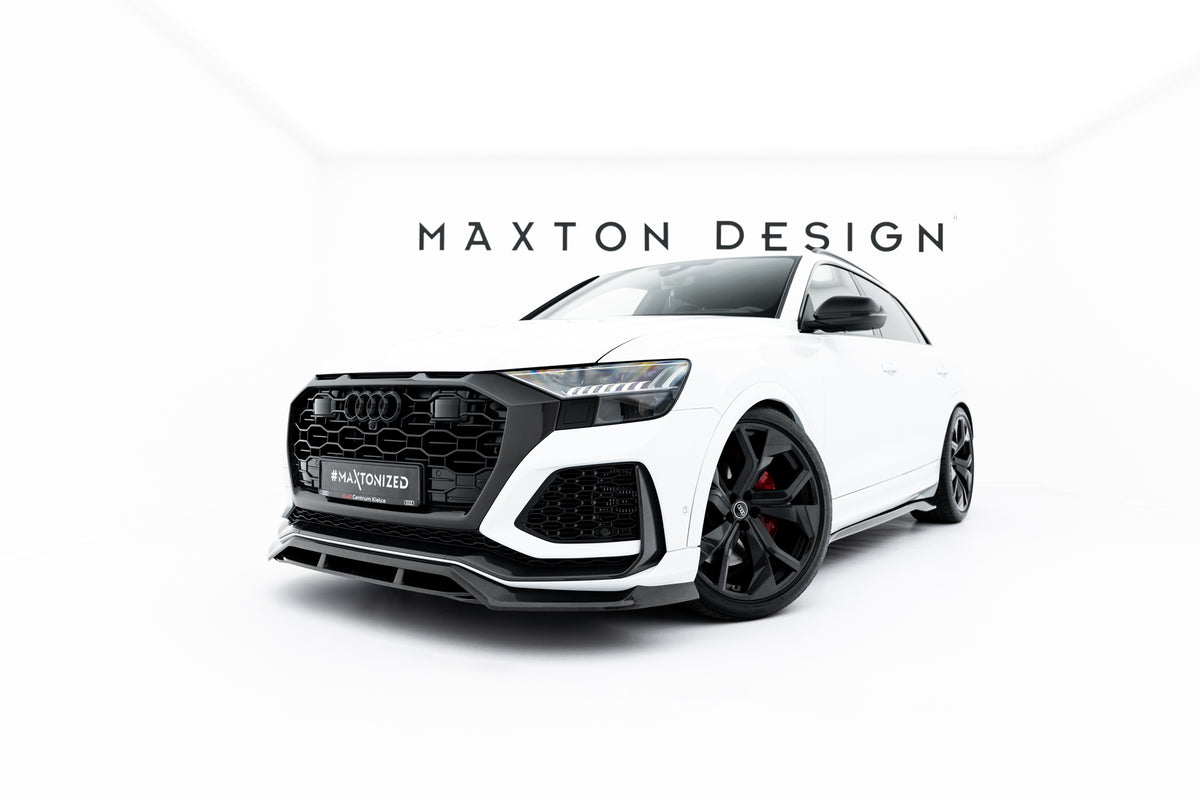 Prepreg Carbon Fiber Front Splitter Audi RSQ8 Mk1