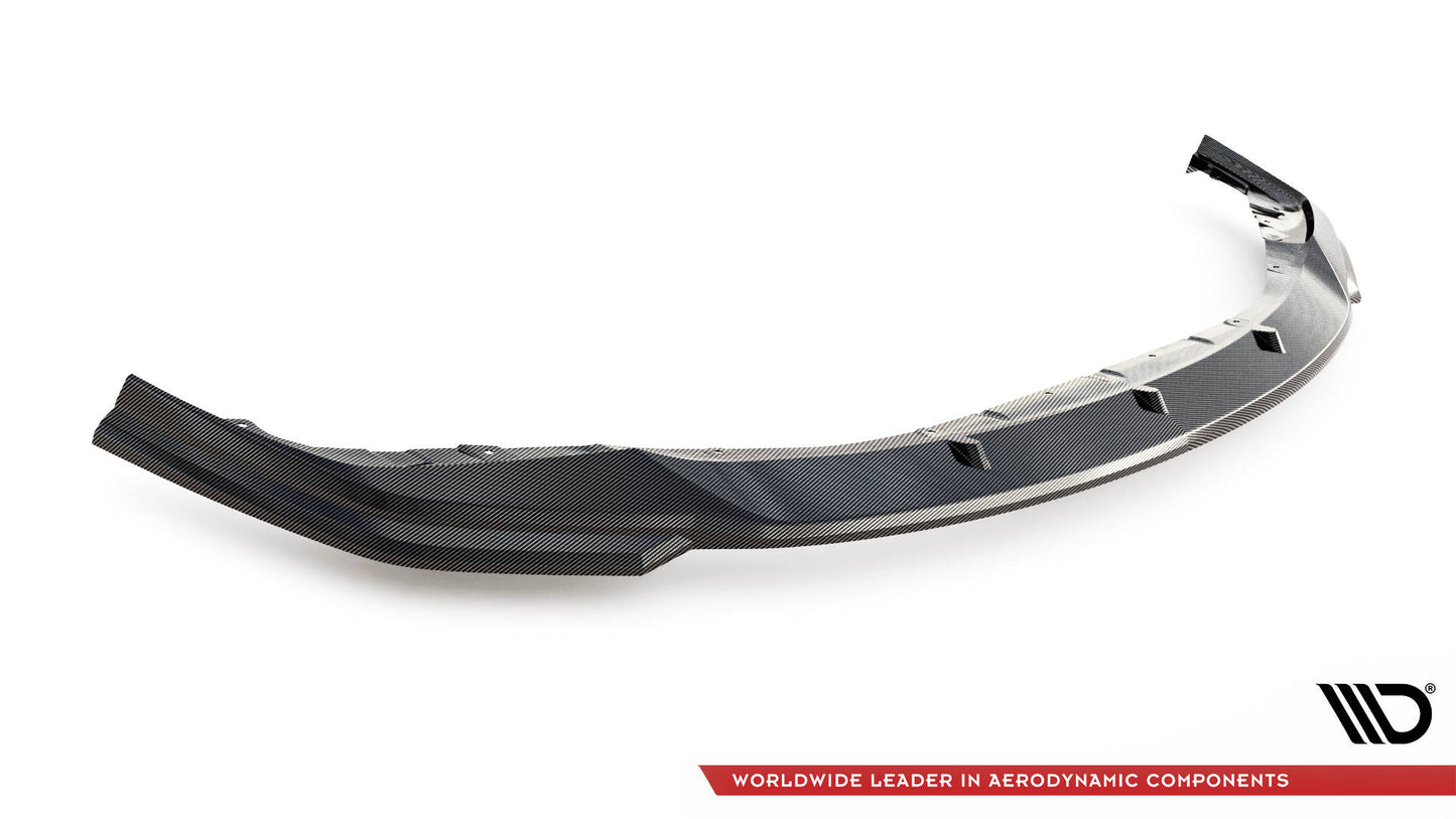 Prepreg Carbon Fiber Front Splitter V.2 BMW M4 G82 / G82 Facelift