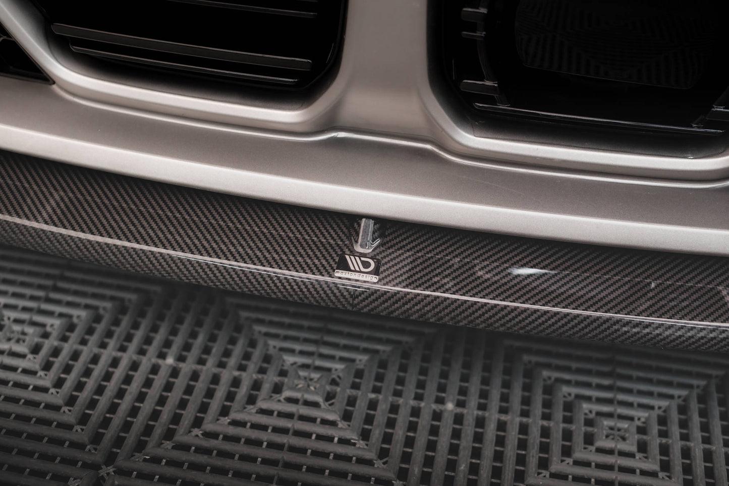 Prepreg Carbon Fiber Front Splitter V.2 BMW M4 G82 / G82 Facelift