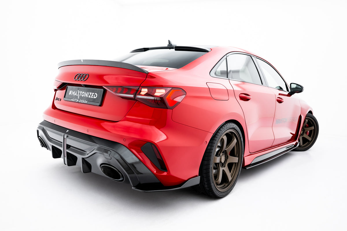 Prepreg Carbon Fiber Rear Diffuser Audi RS3 Sedan 8Y Facelift