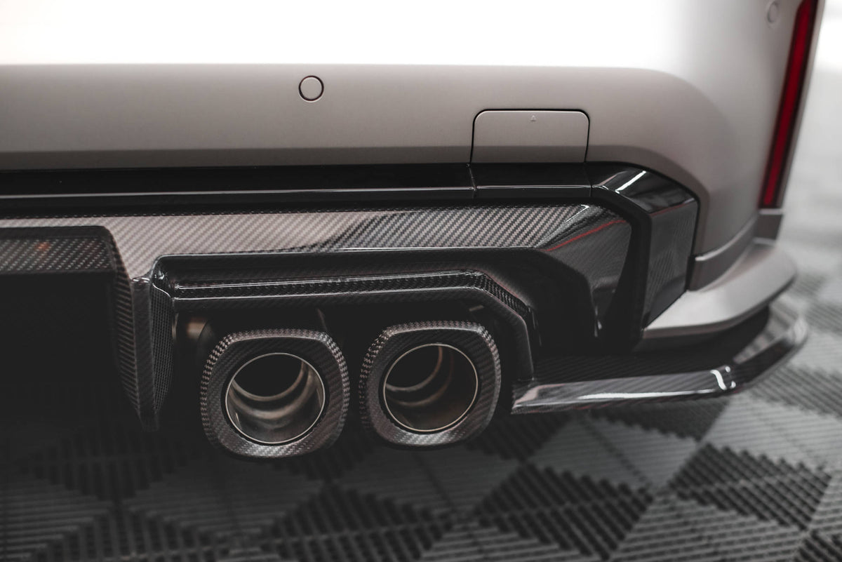 Prepreg Carbon Fiber Rear Diffuser BMW M4 G82 / G82 Facelift