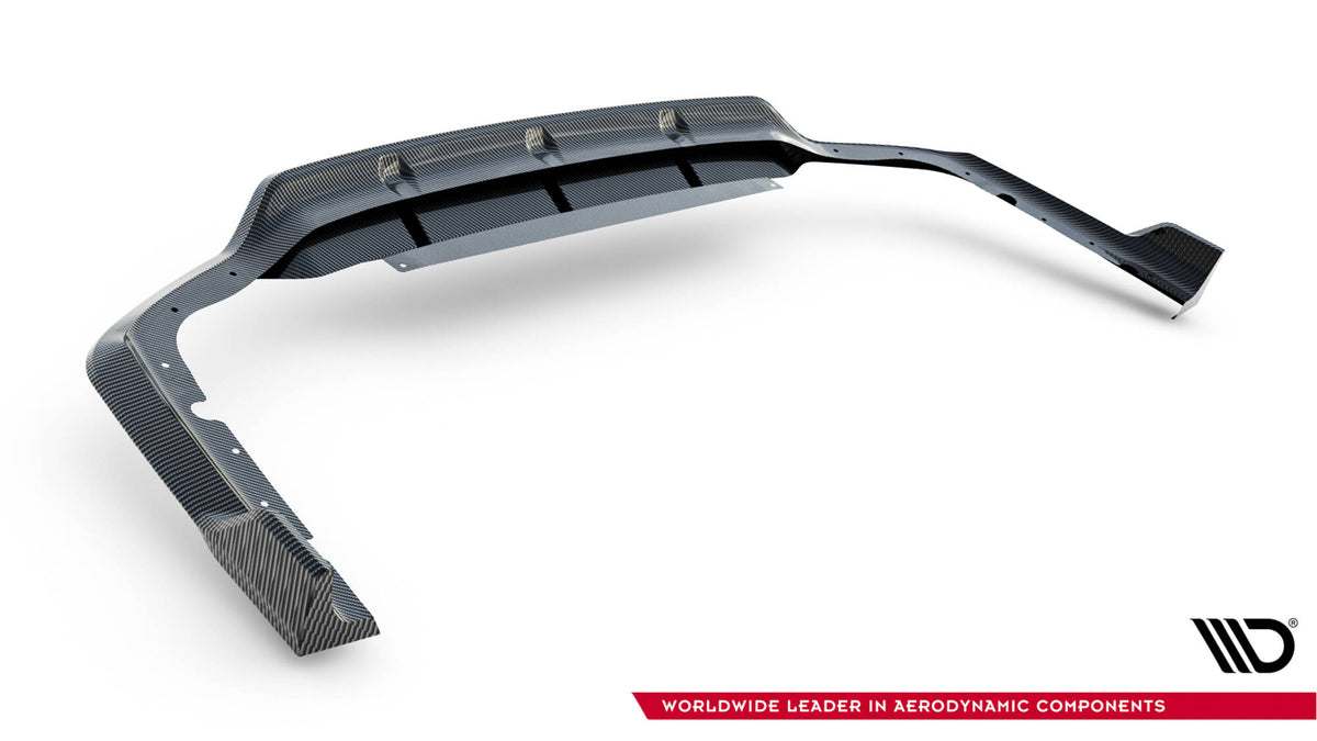 Prepreg Carbon Fiber Rear Diffuser BMW X7 M-Pack G07 Facelift (version without towbar)
