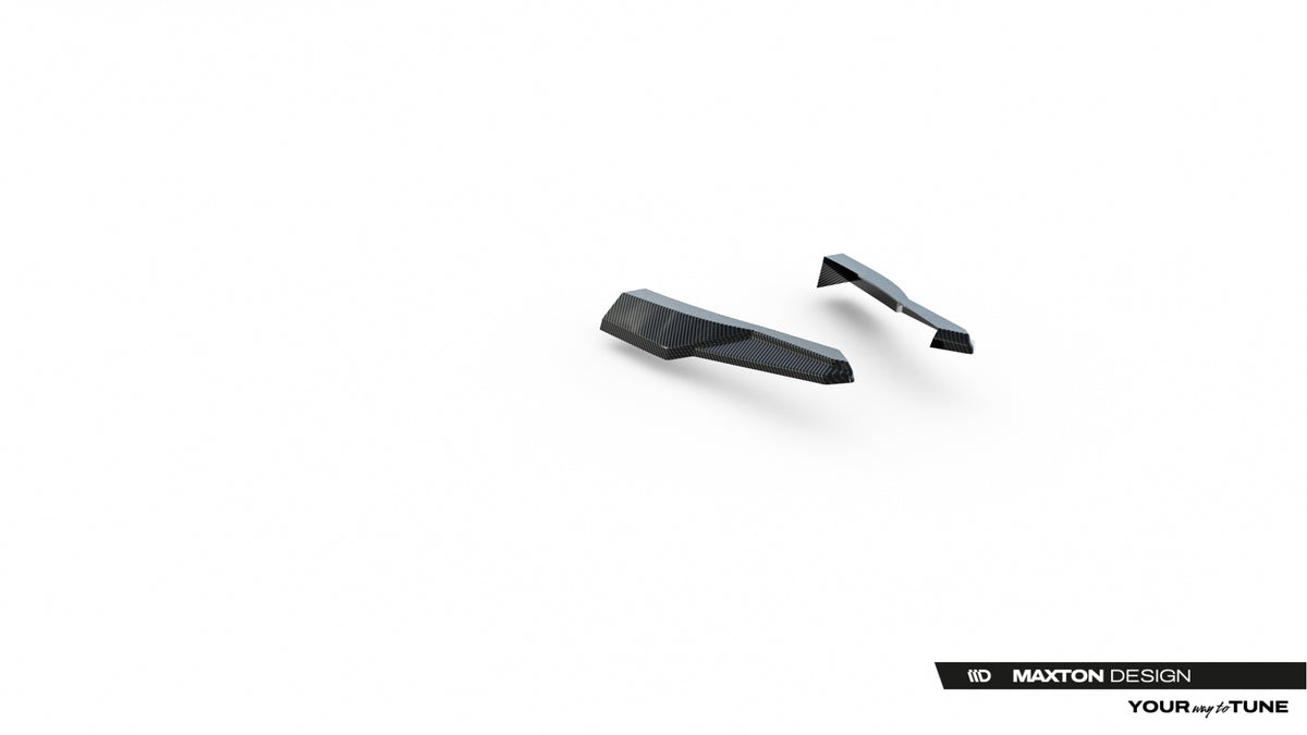 Prepreg Carbon Fiber Rear Side Splitters Audi RSQ8 Mk1