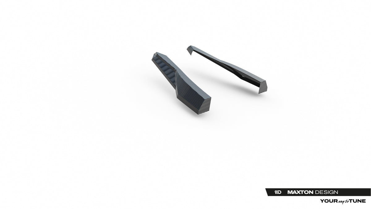 Prepreg Carbon Fiber Rear Side Splitters Audi RSQ8 Mk1