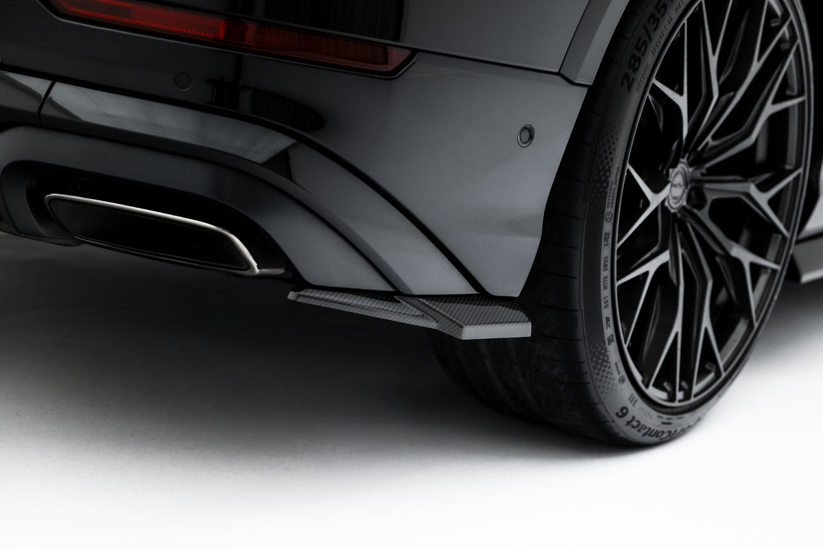 Prepreg Carbon Fiber Rear Side Splitters Audi SQ8 / Q8 S-Line Mk1 Facelift