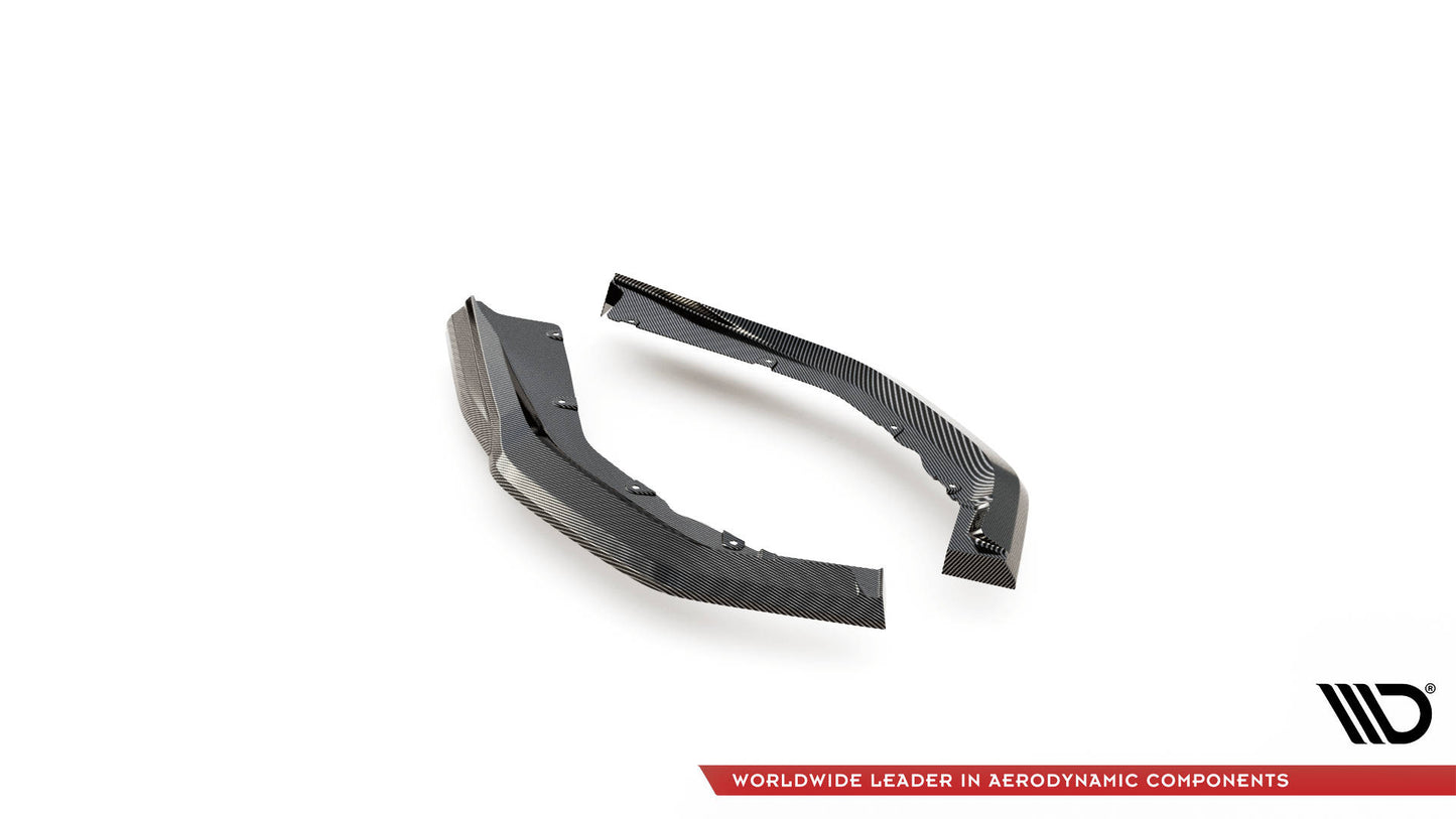 Prepreg Carbon Fiber Rear Side Splitters BMW M4 G82 / G82 Facelift