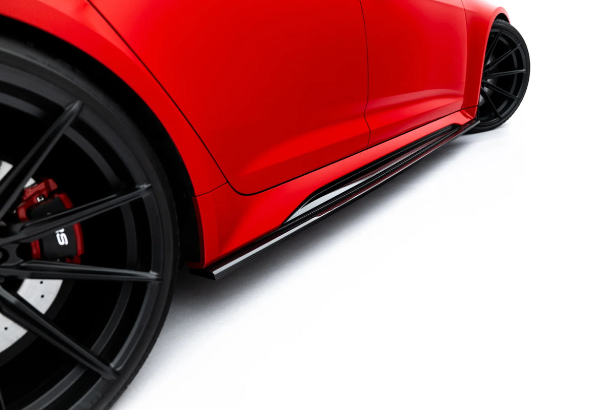Prepreg Carbon Fiber Side Skirts Audi RS6 C8 / C8 Facelift