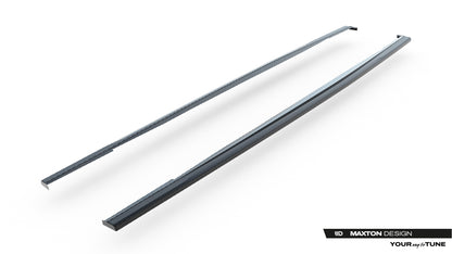 Prepreg Carbon Fiber Side Skirts Audi RS6 C8 / C8 Facelift
