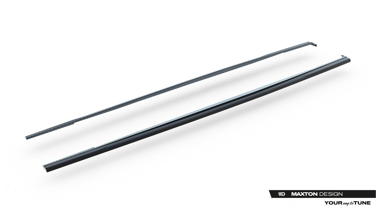 Prepreg Carbon Fiber Side Skirts Audi RS6 C8 / C8 Facelift