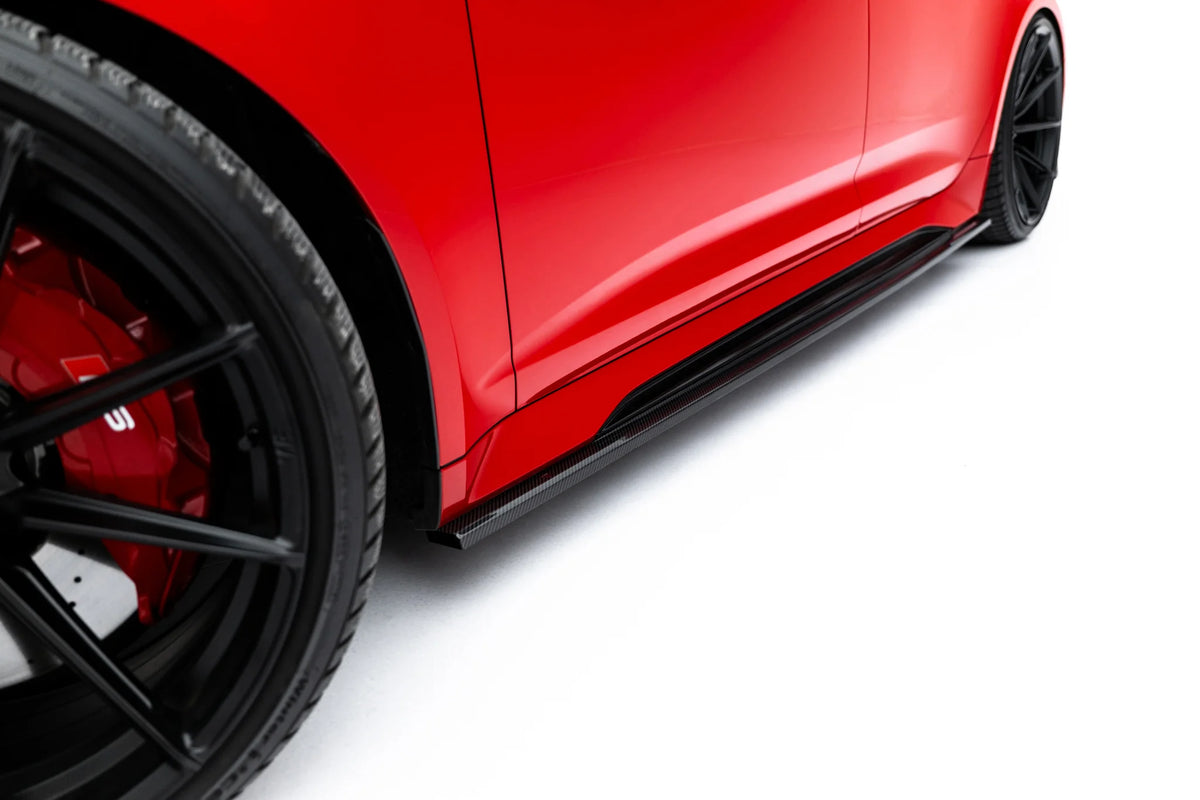 Prepreg Carbon Fiber Side Skirts Audi RS6 C8 / C8 Facelift
