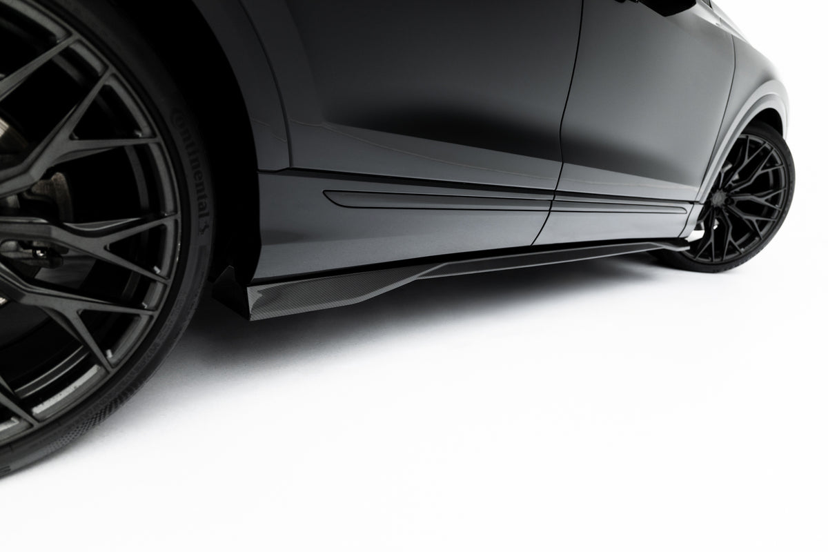 Prepreg Carbon Fiber Side Skirts Audi SQ8 / Q8 S-Line Mk1 Facelift