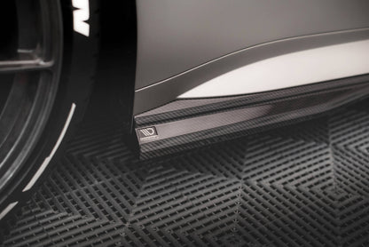 Prepreg Carbon Fiber Side Skirts BMW M4 G82 / G82 Facelift
