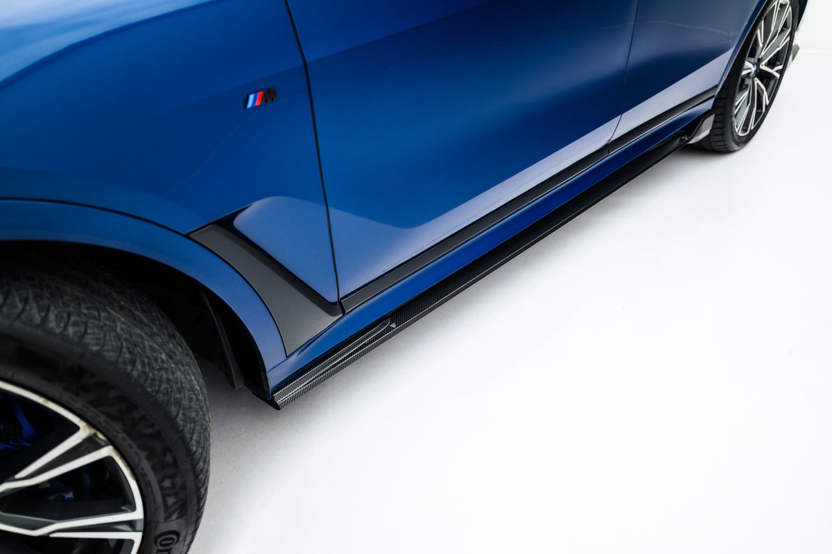 Prepreg Carbon Fiber Side Skirts BMW X7 M-Pack G07