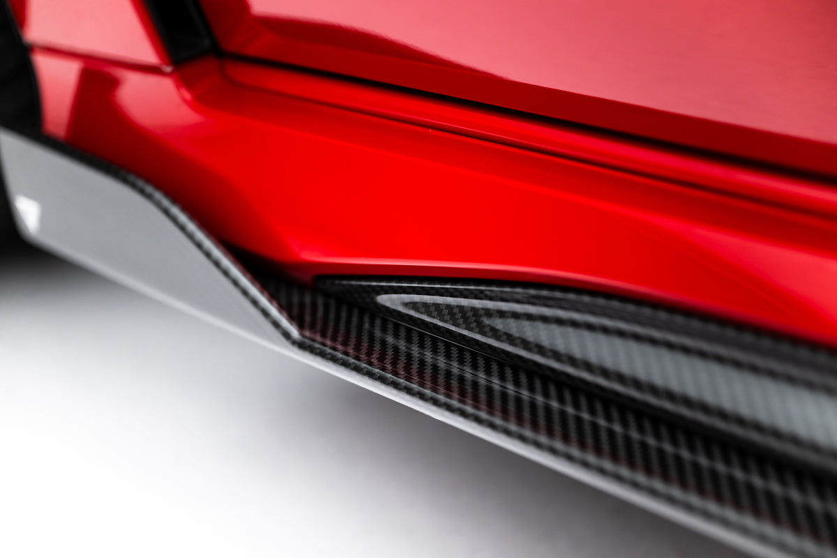 Prepreg Carbon Fiber Side Skirts V.1 Audi RS3 Sedan / Sportback 8Y / 8Y Facelift