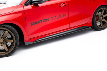 Prepreg Carbon Fiber Side Skirts V.1 Audi RS3 Sedan / Sportback 8Y / 8Y Facelift