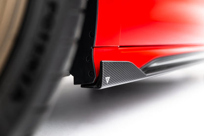 Prepreg Carbon Fiber Side Skirts V.1 Audi RS3 Sedan / Sportback 8Y / 8Y Facelift