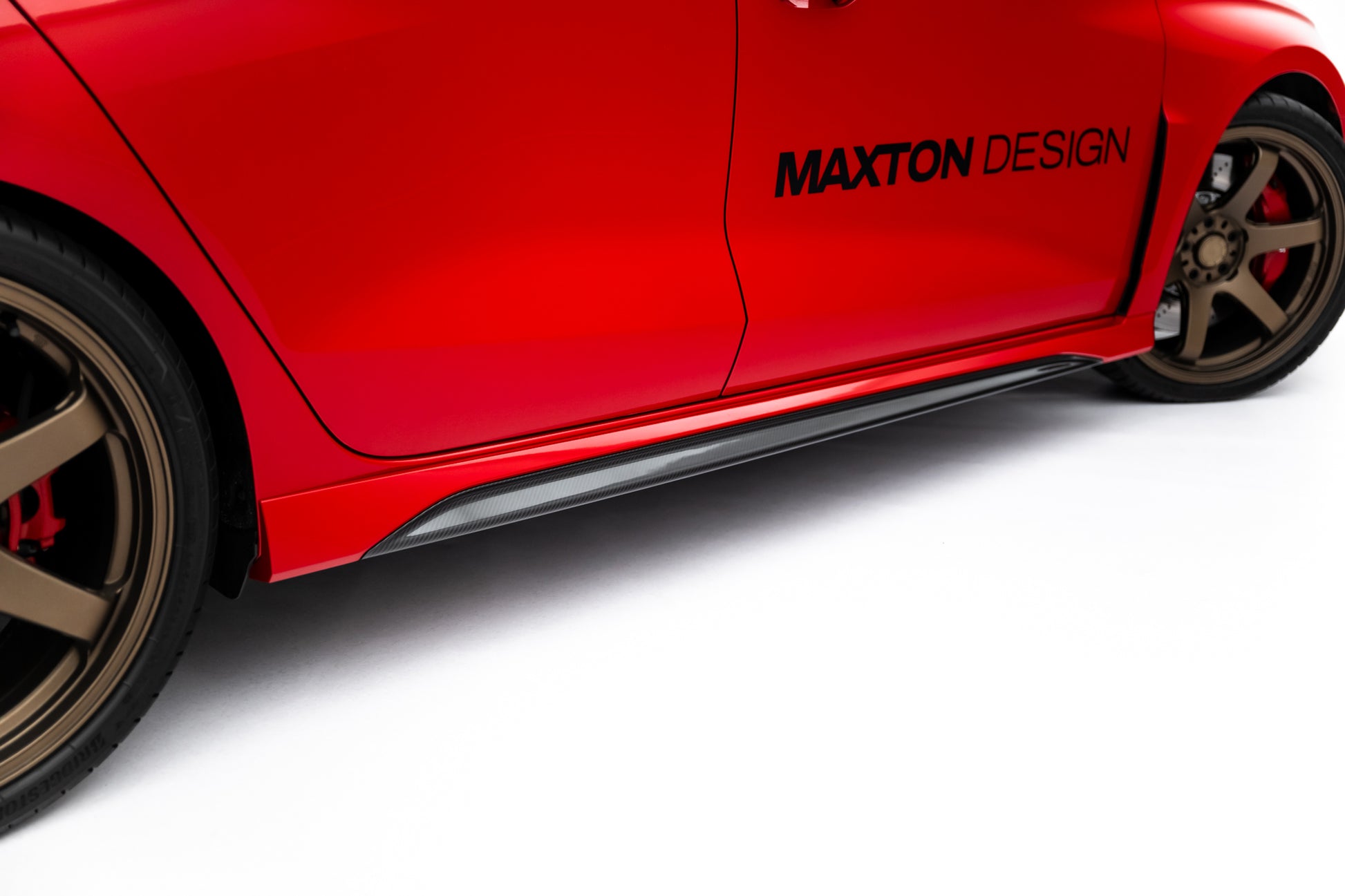 Prepreg Carbon Fiber Side Skirts V.2 Audi RS3 Sedan / Sportback 8Y / 8Y Facelift