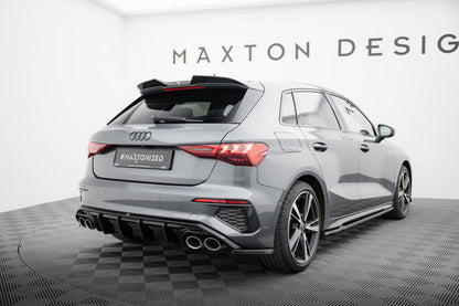 Prepreg Carbon Fiber Tailgate Spoiler Audi RS3 / S3 / A3 S-Line Sportback 8Y / 8Y Facelift