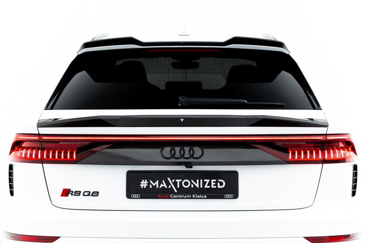 Prepreg Carbon Fiber Tailgate Spoiler (Lower) Audi RSQ8 / SQ8 / Q8 S-Line / Q8 Mk1