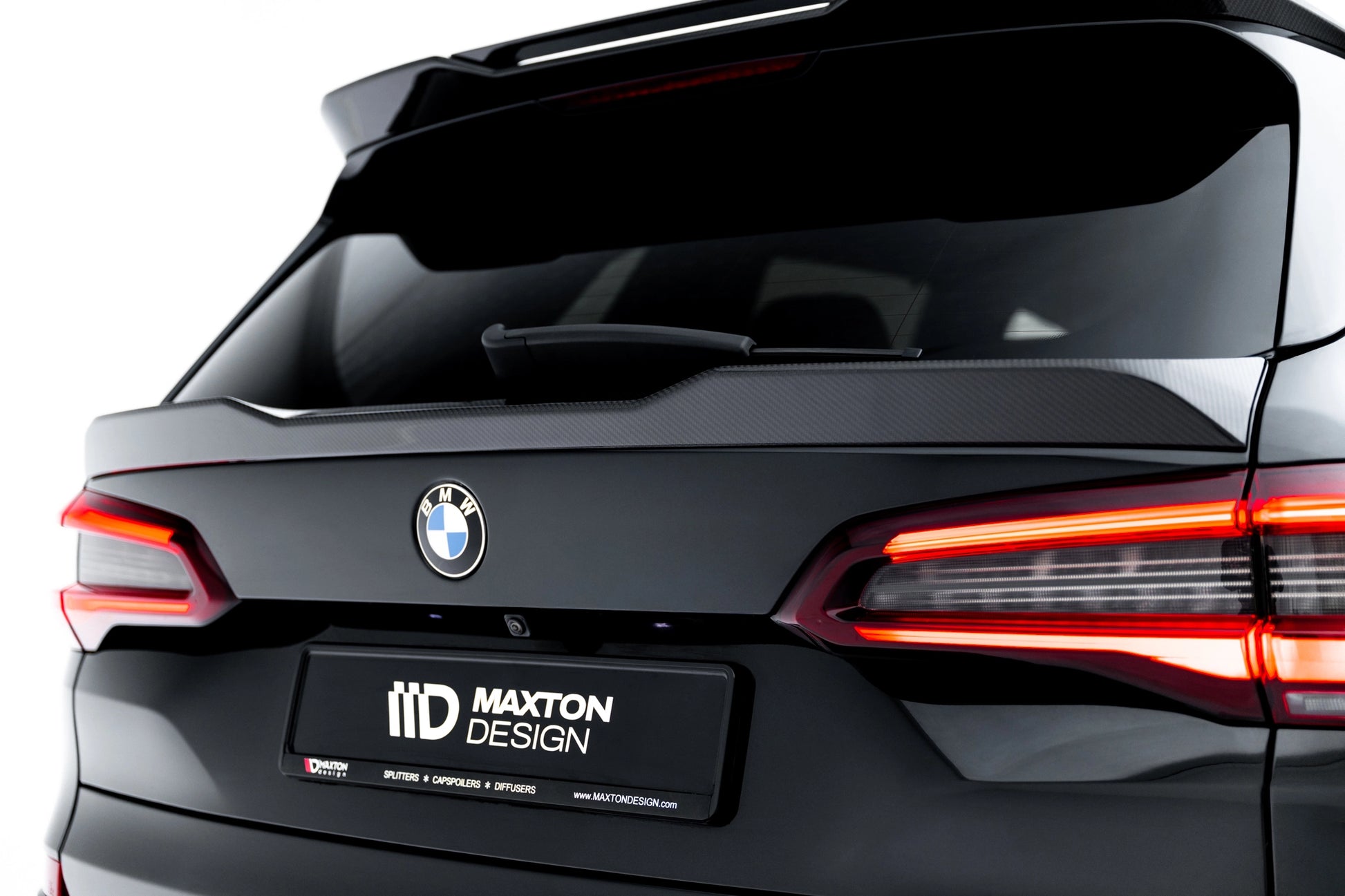 Prepreg Carbon Fiber Tailgate Spoiler (Lower) BMW X5 M-Pack G05