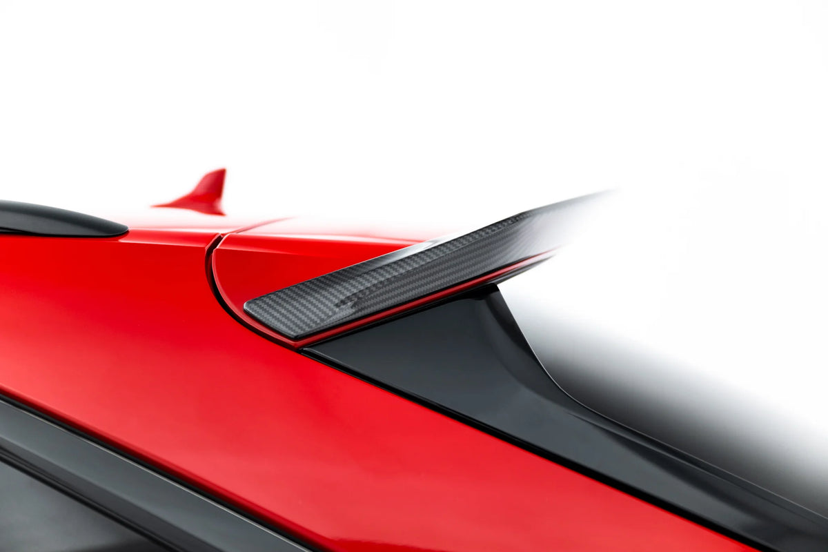 Prepreg Carbon Fiber Tailgate Spoiler (Upper) Audi RS6 C8 / C8 Facelift