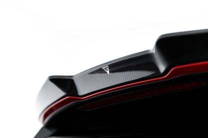 Prepreg Carbon Fiber Tailgate Spoiler (Upper) Audi RS6 C8 / C8 Facelift