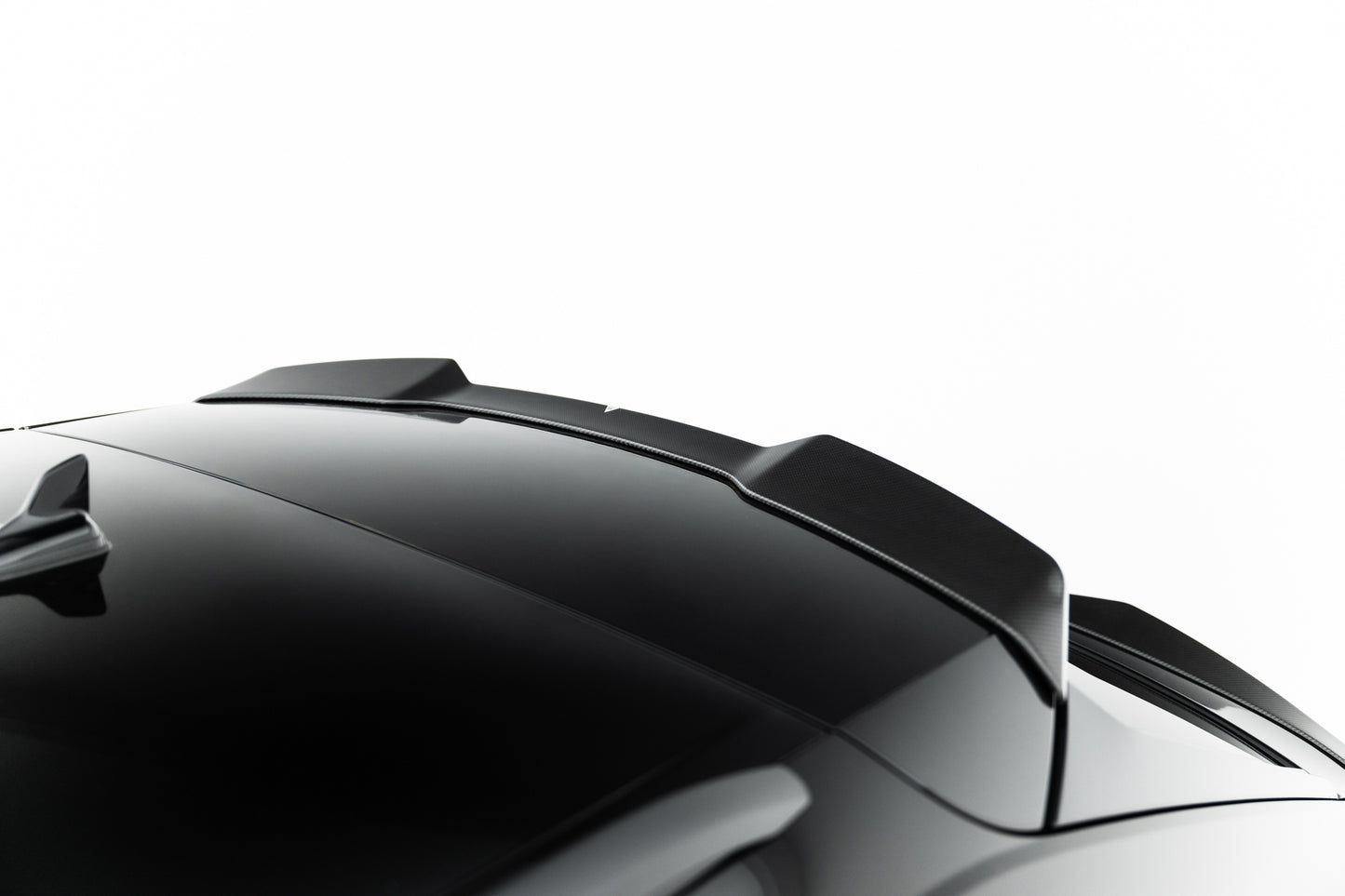 Prepreg Carbon Fiber Tailgate Spoiler (Upper) Audi SQ8 / Q8 S-Line Mk1 Facelift