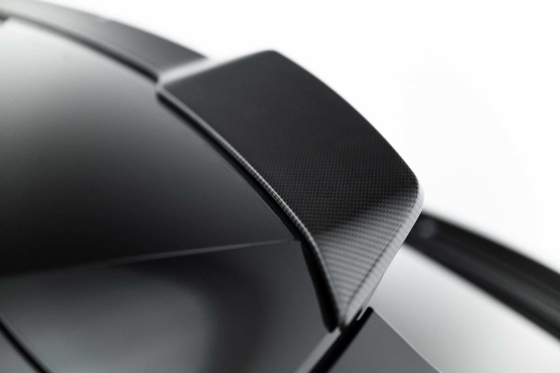 Prepreg Carbon Fiber Tailgate Spoiler (Upper) Audi SQ8 / Q8 S-Line Mk1 Facelift