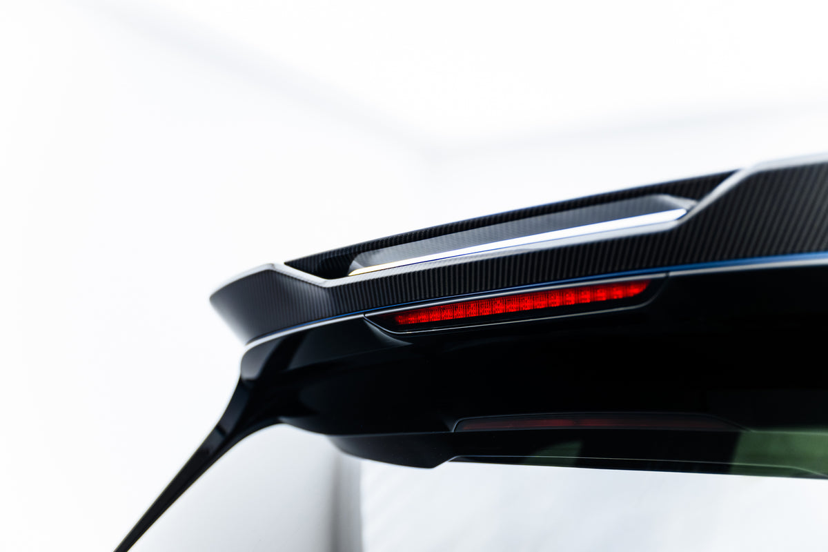 Prepreg Carbon Fiber Tailgate Spoiler (Upper) BMW X7 M-Pack G07