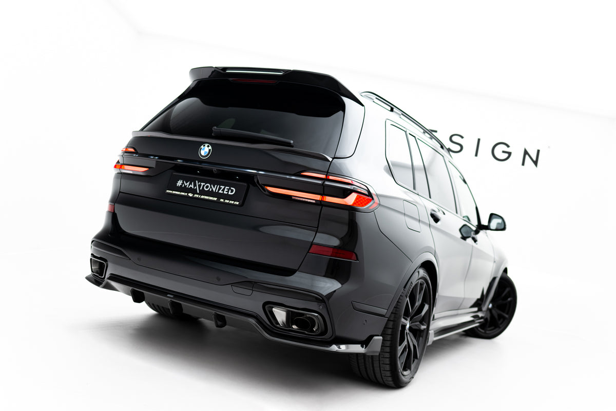 Prepreg Carbon Fiber Tailgate Spoiler (Upper) BMW X7 M-Pack G07 Facelift